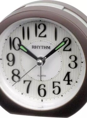 HH丽声闹钟静音蓝色L夜灯学生懒人贪睡爱床头款9