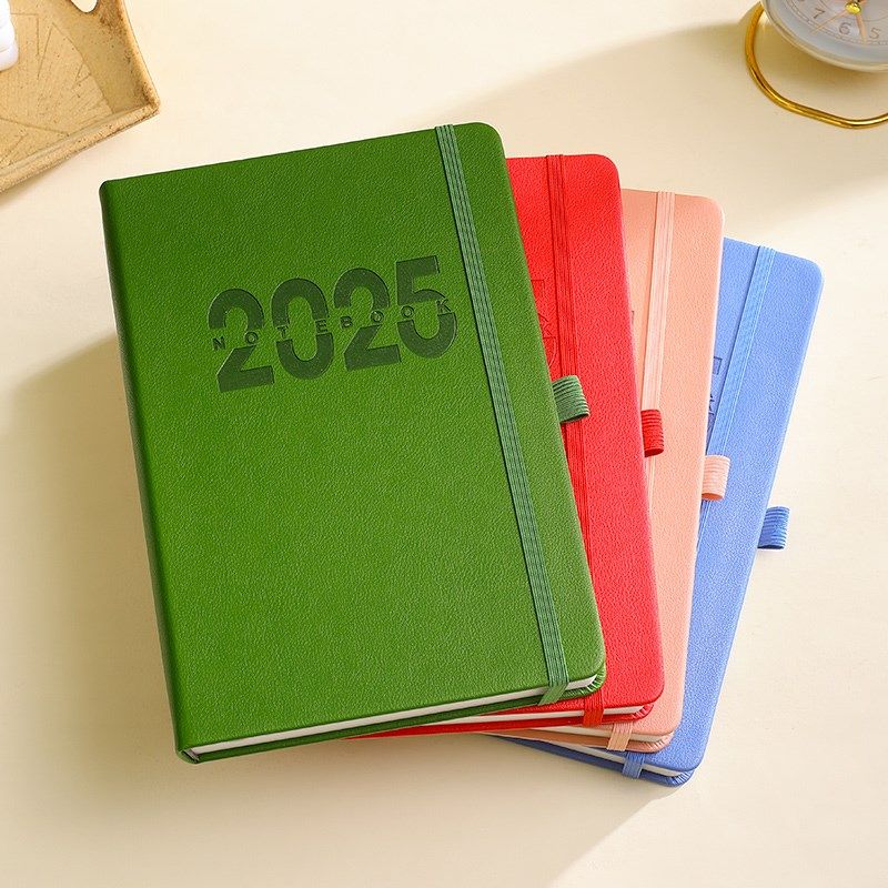 2025年新款日程本定制一日一页每日计划本高颜值加厚a5时间管理轴,文具电教/文化用品/商务用品,手帐/日程本/计划本,淘宝优惠券,粉丝福利购,淘宝优惠卷