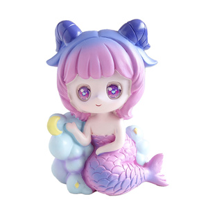 十二星座摆件摩羯射手座可爱少女心小物件专属女孩圣诞生日礼物女