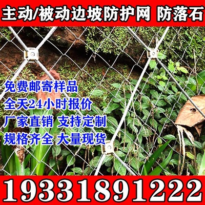 昊驰山体护坡网防落石拦截网