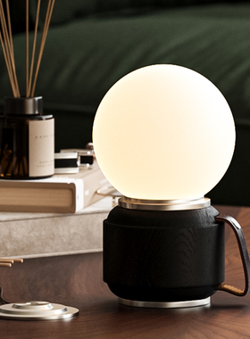 木耀小夜灯olnd设计师卧室睡眠灯桌灯便携式充电台灯氛围灯