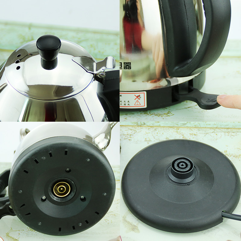 伟能 WD-12 1.2L不锈钢快速电水壶/防干烧自动断电 电热水壶