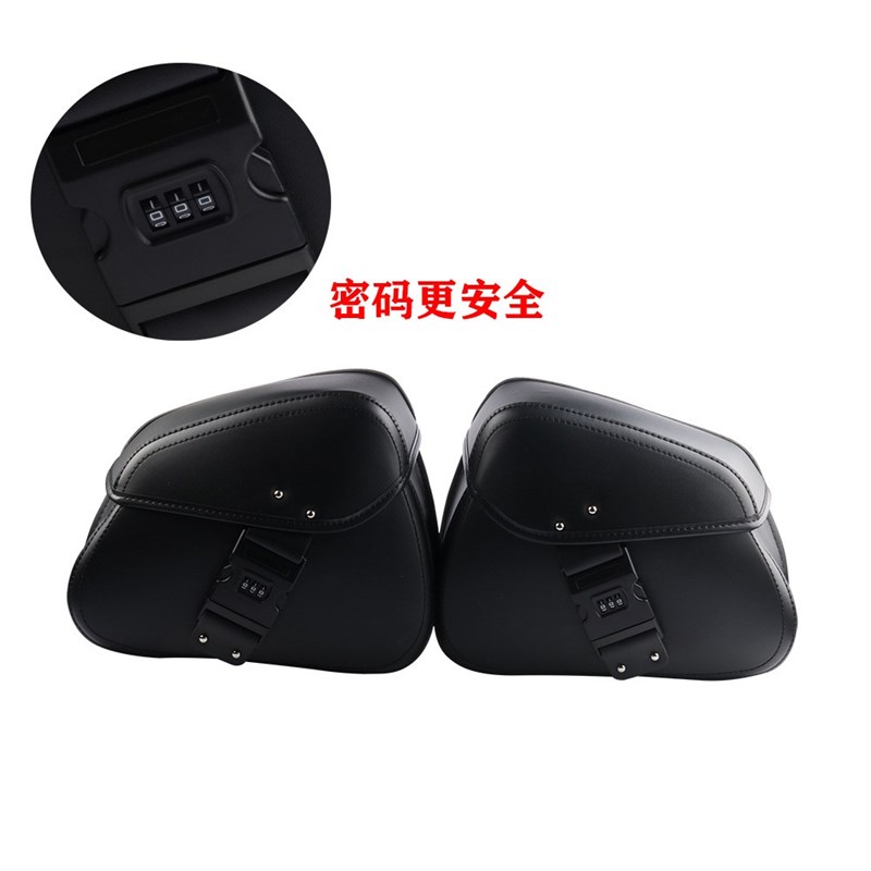 适用贝纳利幼狮0 0 2C边包752防盗密码包挂物侧边箱工具包