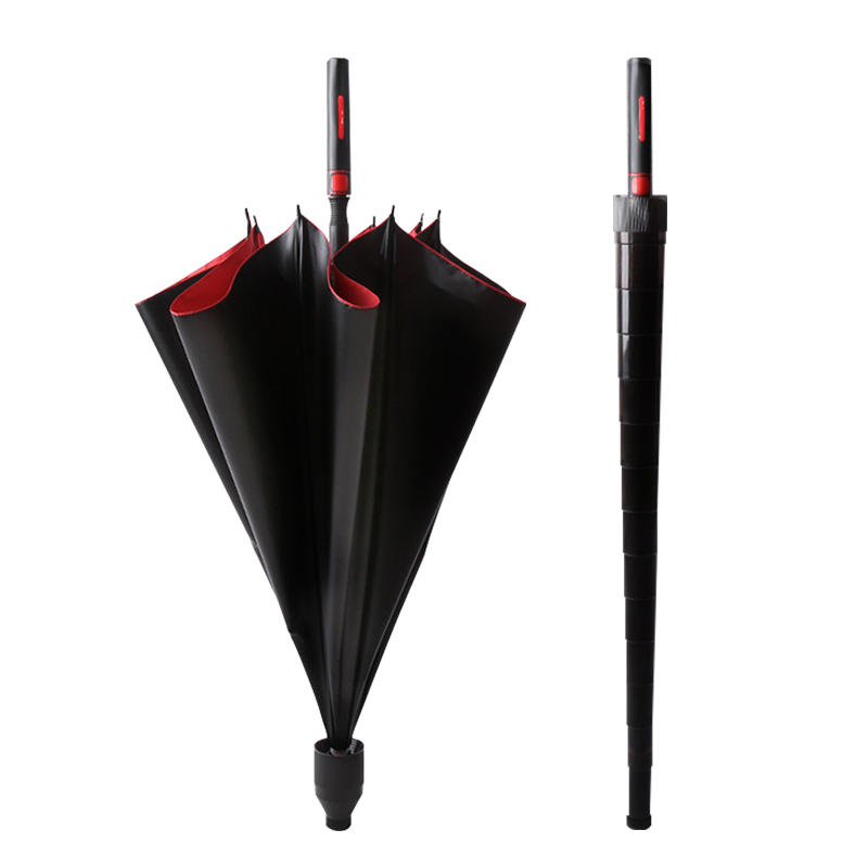 雨伞男士大号晴雨两用女自动加大加厚加固黑胶防紫晒外线长柄