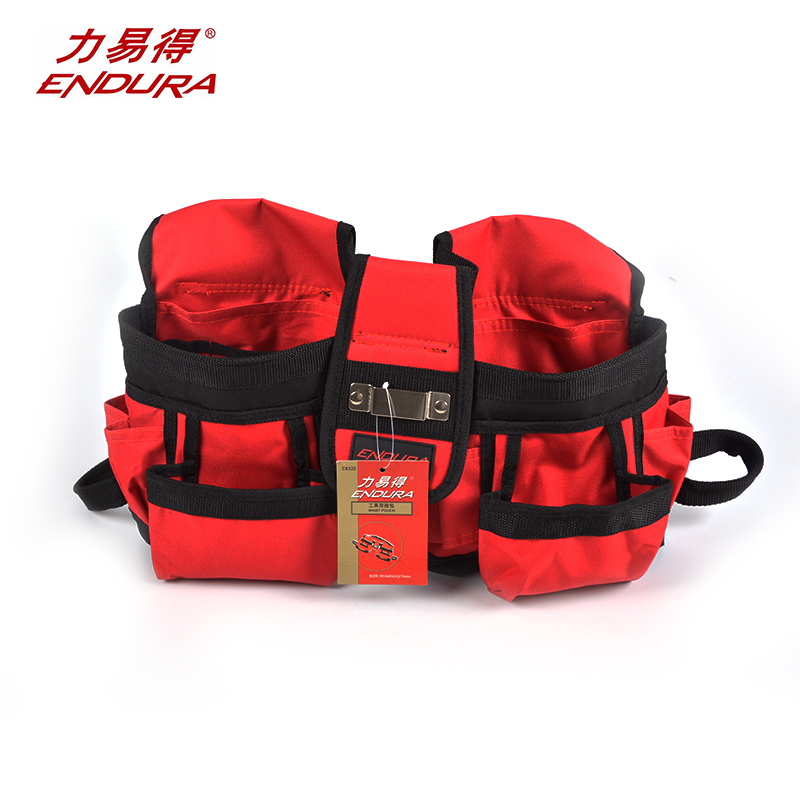 力易得电工工具包男多功能维修安装帆布耐磨E811 E8E8