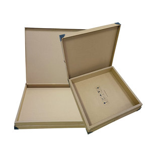 厂家天地盖纸盒 油画相框画框婚纱照包装快递物流纸箱包装盒