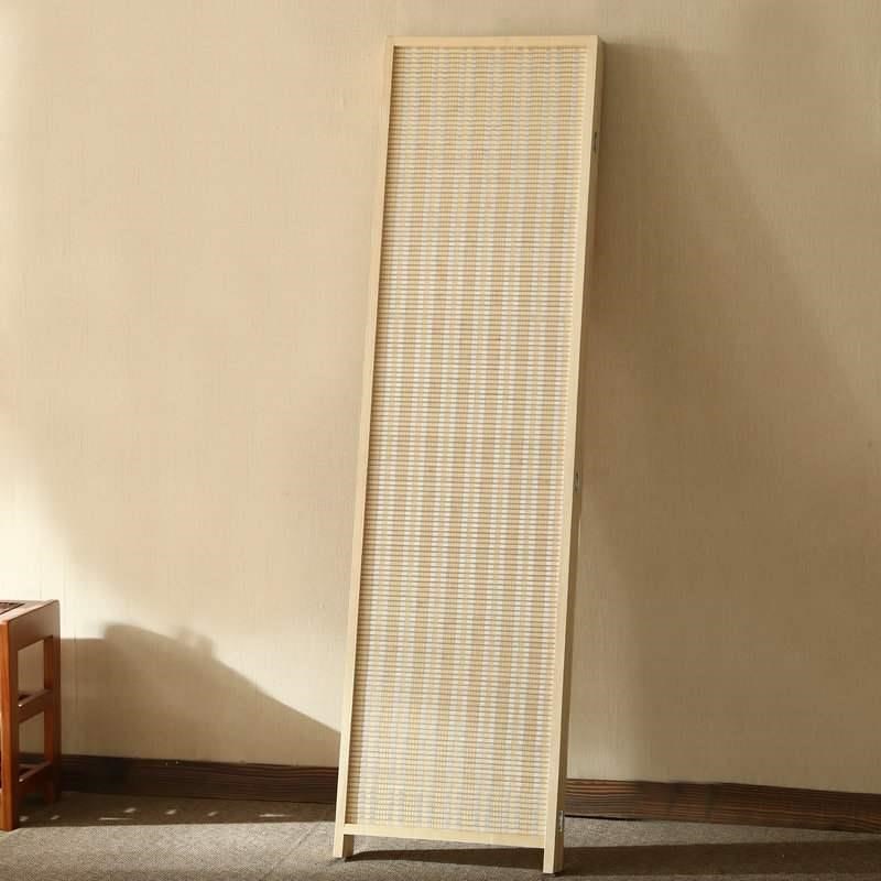 木质折叠屏风可移动客厅卧室卫生间玄关隔断办公室学校竹子屏风