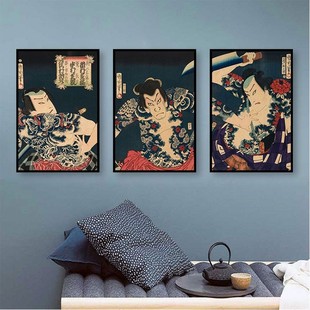 潮猫咪个性 饰画 卡通布艺挂画餐厅趣味网红挂毯装 饰画电表箱家用装