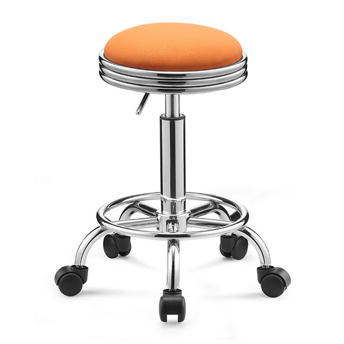 美容凳美发店大工凳可旋转升降多功能不锈钢理发椅酒吧高脚凳子