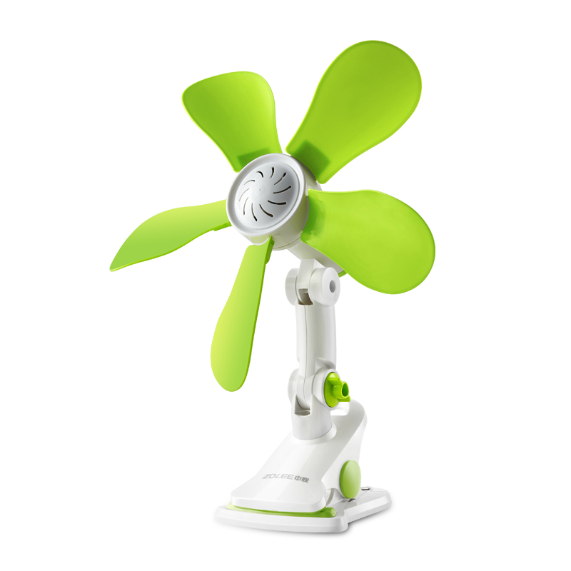 中联电风扇迷你小型风扇办公室寝室床头静音台式夹扇学生宿舍床上