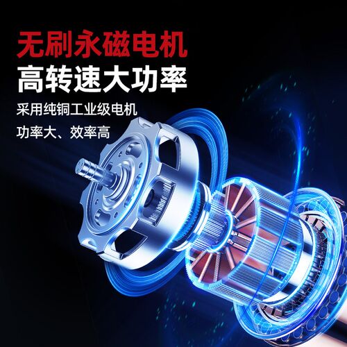 博来R7208改装款无刷墙面腻子打磨机射灯长杆专业磨平抛光无尘机
