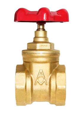 埃美柯169黄铜闸阀空调暖气自来水开关Z15W-16T加厚铸造防爆耐压