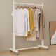 衣帽架卧室内挂衣架子小型落地高端服装 展示架办公室移动衣服挂架
