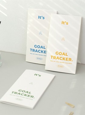 韩国Paperian创意简约办公学生自律30天习惯打卡目标进度计划本子