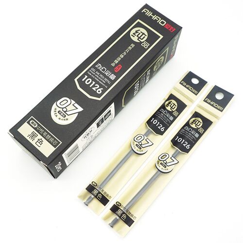 爱好文具学生中性笔0.7/0.5学习办公用品商务水笔签字笔8971/8972