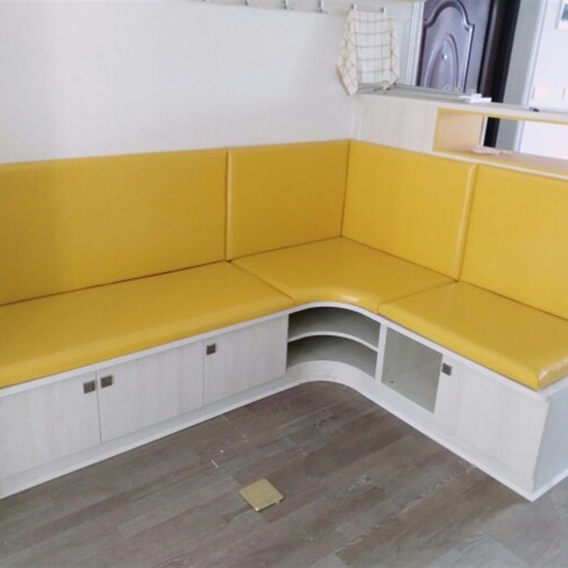 定做家用软包沙发垫卡座坐垫高密度海绵阳台垫飘窗垫长正方形自粘