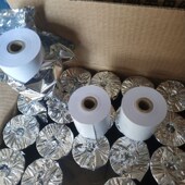 收银纸57x50热敏纸58mm小票纸餐厅超市外卖57X30美团打印纸57x40