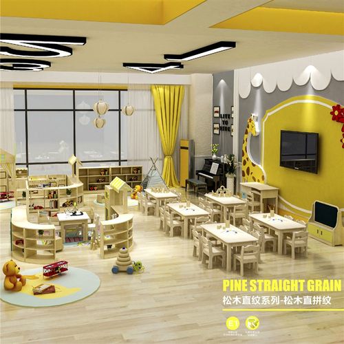 幼儿园儿童收纳架幼儿园造型玩具柜书包柜蒙氏教具柜储物架组合柜