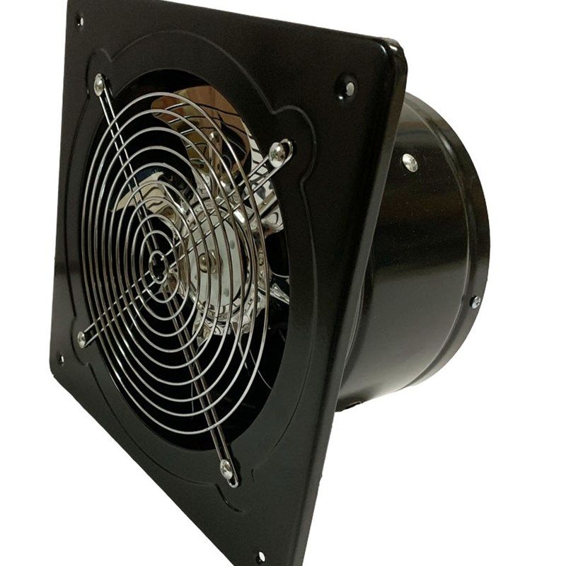 强力8寸高速换气扇厨房管道排气扇工业排风扇抽风机墙式200mm