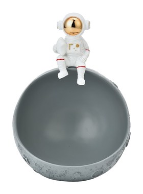 宇航员钥匙收纳玄关摆件入户门口鞋柜客厅家居装饰品乔迁新居礼品