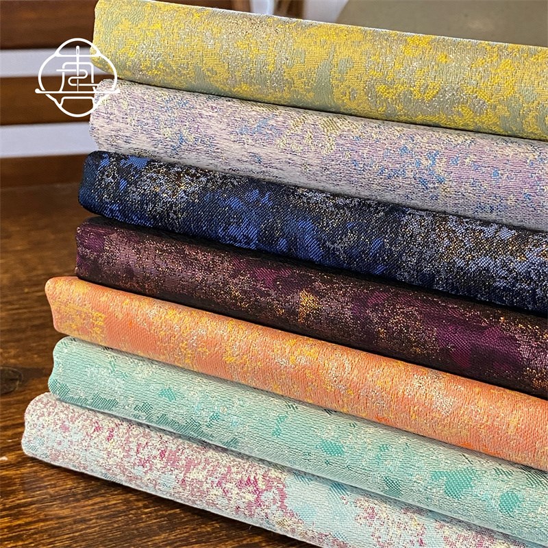 真我 星沙 梦幻国风织金提花手账帐本手工布书衣日记本笔记本A5A6