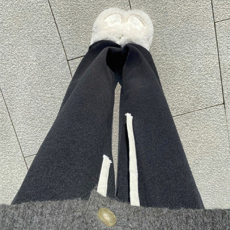 深灰色糯米休闲裤女夏季新款胖妹妹mm高腰宽松显瘦垂感阔腿长裤子,女装/女士精品,大码裤装,淘宝优惠券,粉丝福利购,淘宝优惠卷