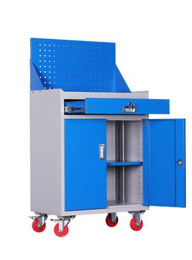 工具车五金工具柜铁皮柜零件柜收纳储物架车间用汽修维修移动车