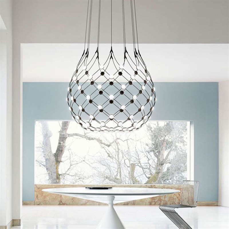 别墅复式楼吊灯客厅大气意式创意后现代餐厅艺术造型楼梯间大吊灯