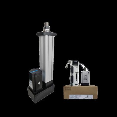 伺服电缸步进电动缸推杆大推力直连折返工业精度吨吨标准