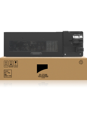 FULUING适用夏普FT2粉盒 h黑色2碳粉 LIE 复印机墨粉 FT硒鼓粉筒