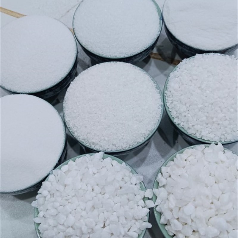 纯白沙石英砂酒店灭烟沙细白沙造景沙子丙烯肌理画沙鱼缸沙石英粉