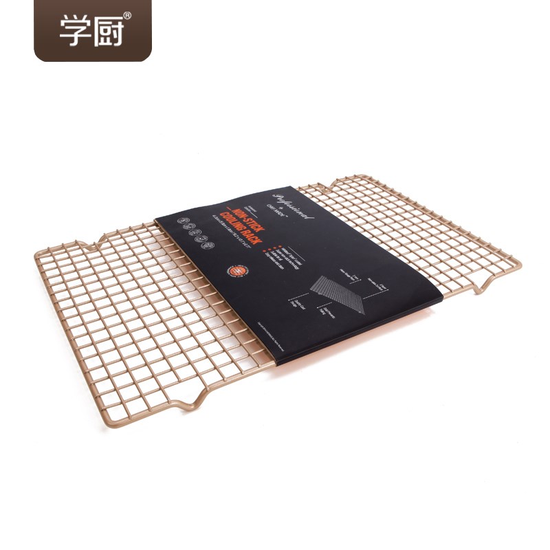 学厨戚风蛋糕面包曲奇饼干冷却架不沾晾网家用烘焙工具烘焙模具