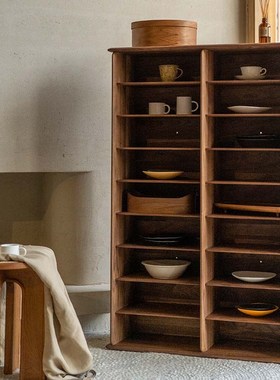 山隐造物卜落置物柜上墙悬挂壁柜书架桃樱桃