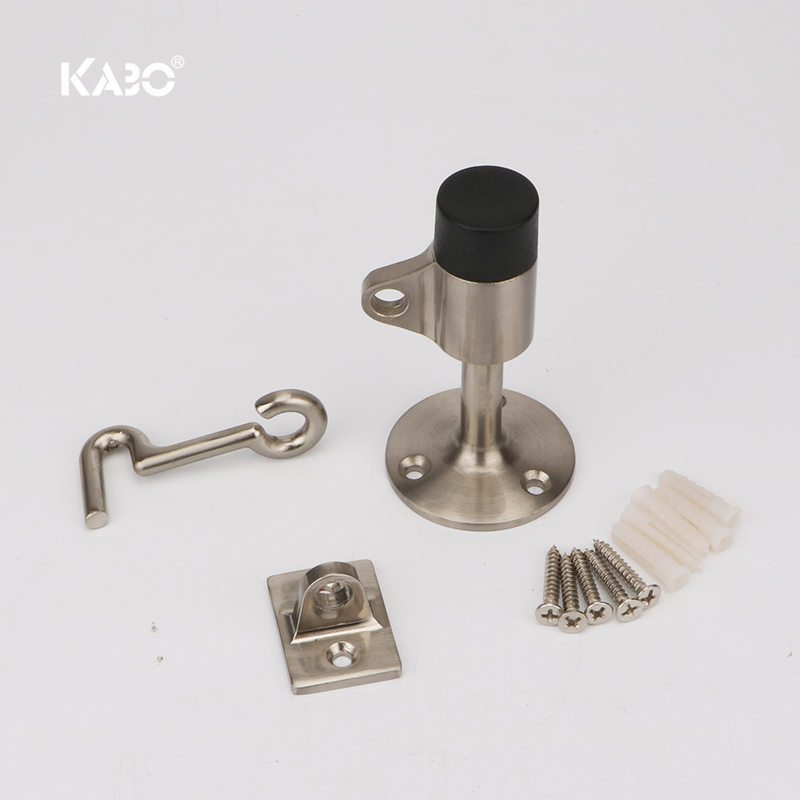 德国KBO防风型橡胶门顶静音门碰龟顶门吸玻璃门防撞门挡门阻风钩