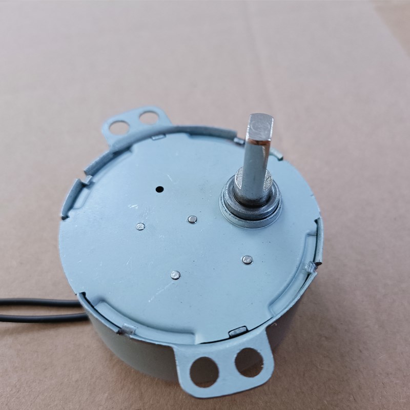 理发店转灯马达配件元器件小电机扁轴4w50r/min转挂墙小转灯通用