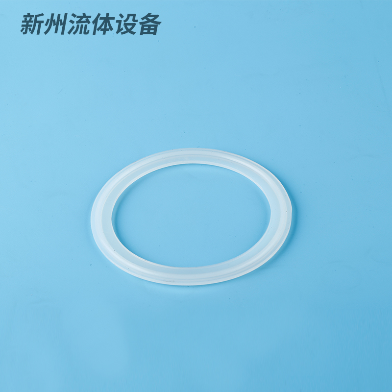 硅橡胶快装垫片卫生级圆形密封垫圈卡盘快接垫片卡箍垫 量大整袋