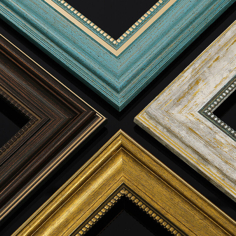 复古油画框外框装裱定制大尺寸像框3040数字油画画框挂墙定做