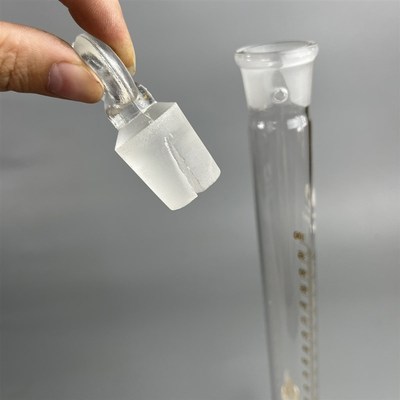 玻璃仪器罗兹哥特里抽脂瓶实验室玻璃抽脂瓶耐温带泄压孔