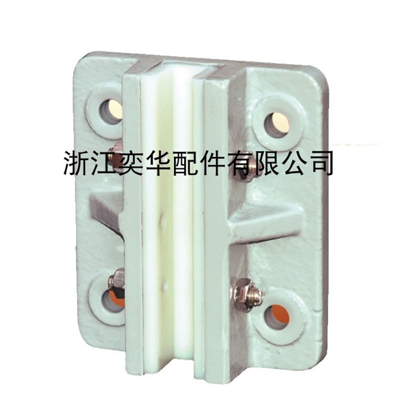 河北东方导靴DX4B 蒂森 w通力 副轨导靴 滑动轿厢导靴 电梯配件