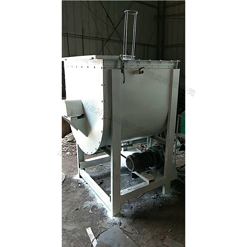 水冷不锈钢双层搅拌机腻子粉干粉砂浆混合机养殖场饲料加热拌料机