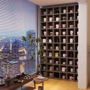 实木茶杯架子茶壶架多宝格茶具博古架手工九宫格收纳架六宫格茶架