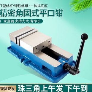 平口钳精密台钳机用虎钳CNC重型铣床平口钳专用6 斯杰威角固式 8寸