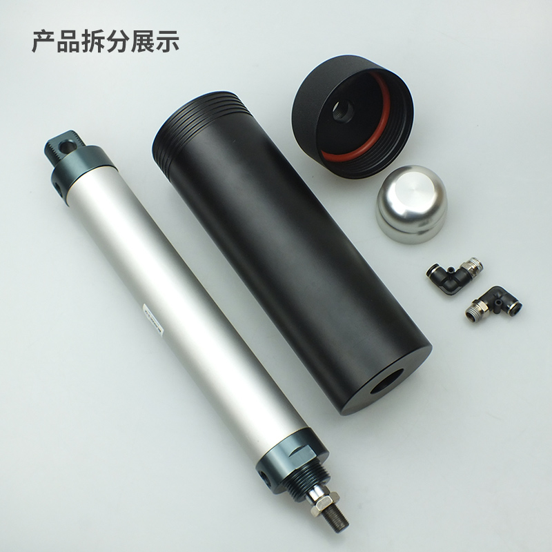 20盎司32盎司胶筒打胶筒600cc/960cc气缸增压式点胶金属硅胶套筒