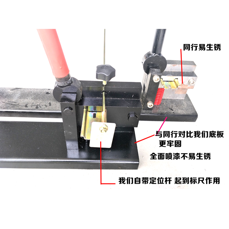 导轨切断机轨道切割机切断器C45/DZ47/C-35国标非标铁铝导轨剪
