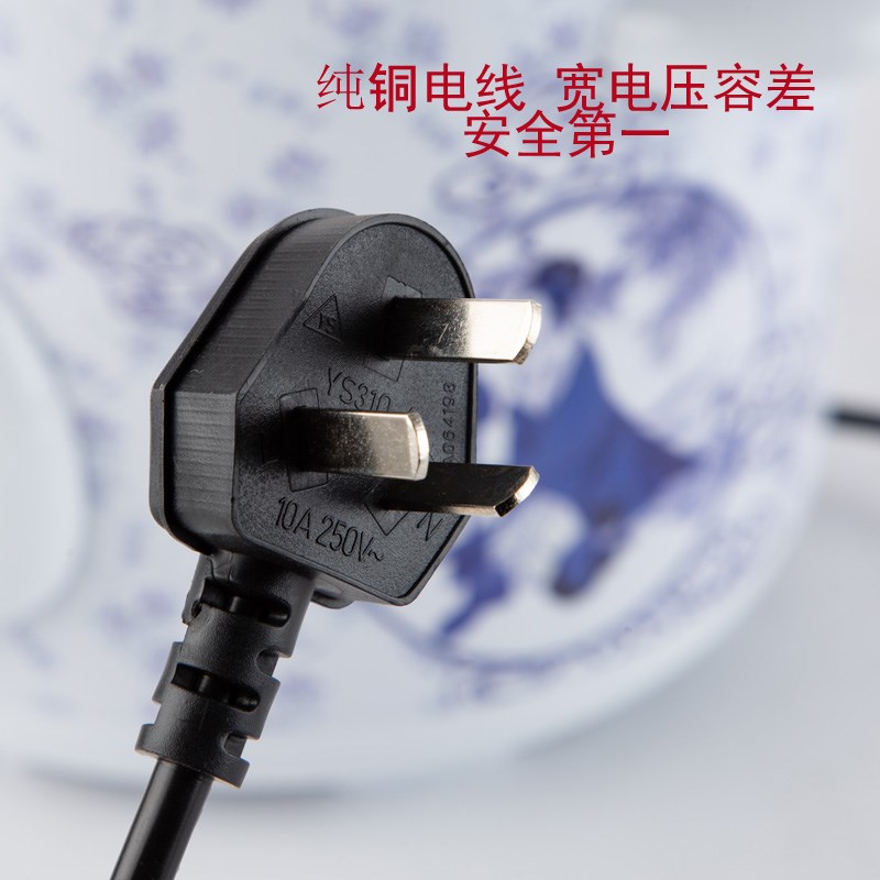 益美 YM-D15H贵妃煲白瓷电炖锅3.5L煮粥电砂锅慢炖锅煲汤炖过夜