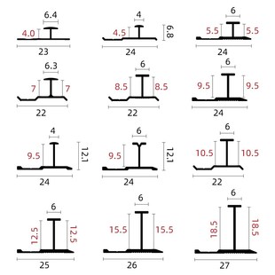 铝合金工字条t型木饰面收边条护墙板收口条碳晶板集成墙板阳角条