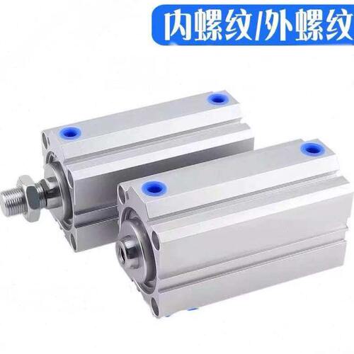 现货 薄型气缸SDAS20X15X150X120X130X140X110-S-B带磁一体外牙