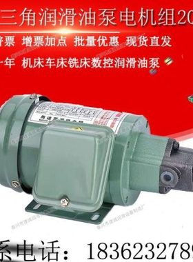 TOP-12A/13A齿轮油泵电机ROP11A三角摆线泵380V机床车床润滑220V