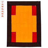 福慧佛具禅修用品寺院僧衣僧服海清绣品法师受戒卧具了尘黄双层具