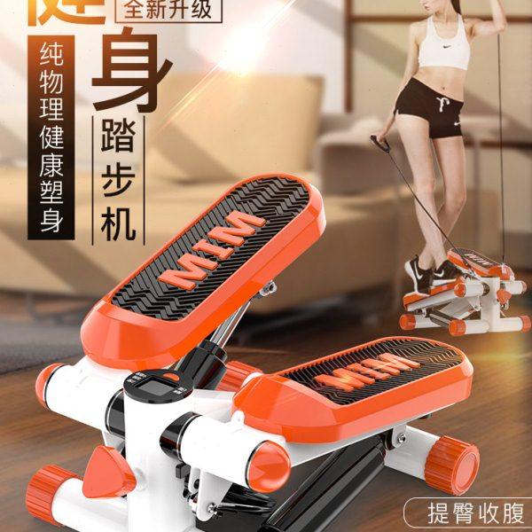 踏步机女家用静音减肥神器原地登山脚踏机运动健身器材小型瘦腿机